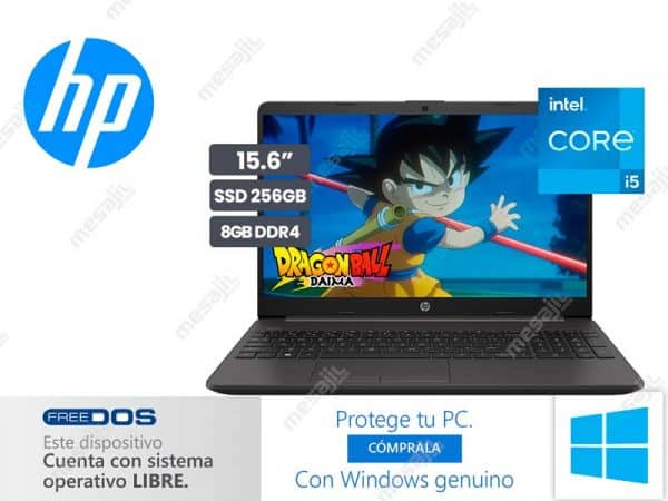 Laptop HP 250 G9 Intel Core i5-1235U 8GB/SSD256GB/15.6" /No incluye windows