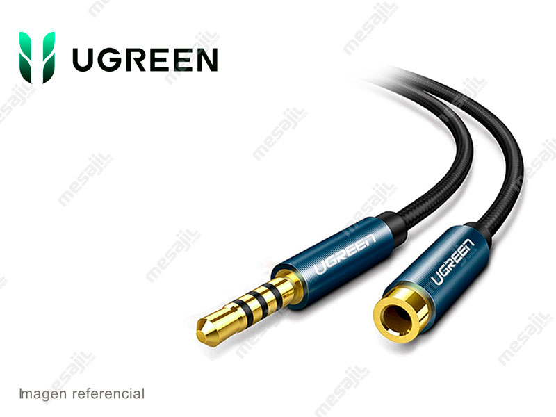 Cable de audio Jack 3,5 mm macho - hembra