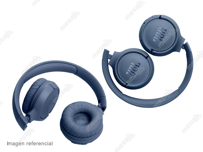 Audífonos Jbl Tune 520bt Inalámbricos Bluetooth Azul + Auriculares