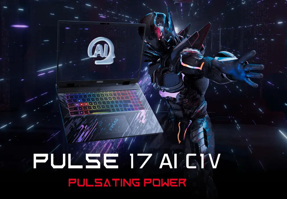 Laptop MSI PULSE 17 AI C1VGKG Intel Core Ultra i7-155H