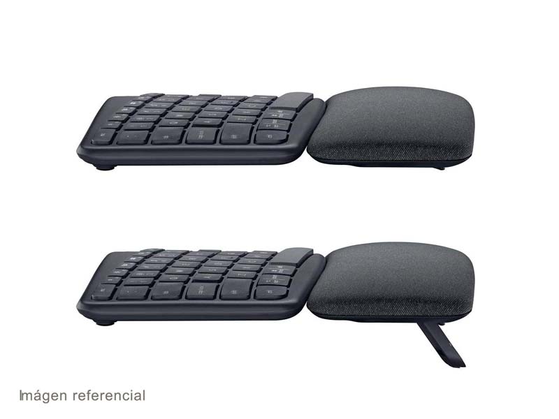 Teclado Logitech Ergo K860 Wireless Bluetooth SP Black Mesajil