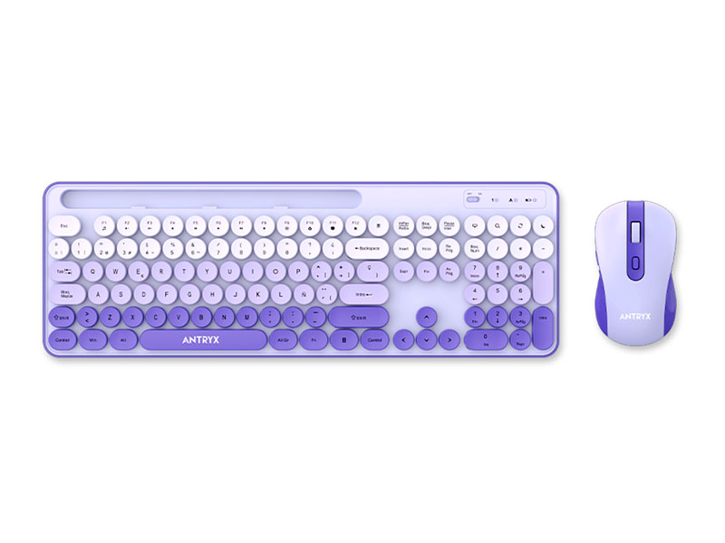 Antryx WS-970 Teclado Mecánico + Mouse Holder Slot