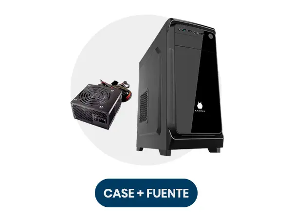 Case + Fuente