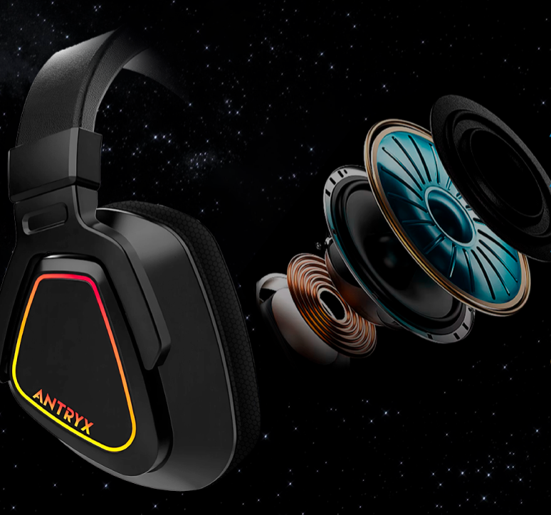 Audífono Gaming Antryx GH-850 7.1 Virtual RGB USB