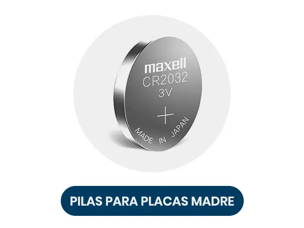 Pilas para placas madre