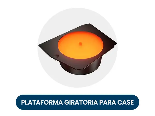 Plataforma giratoria para case