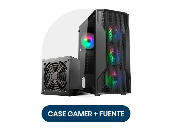 Case Gamer + Fuente