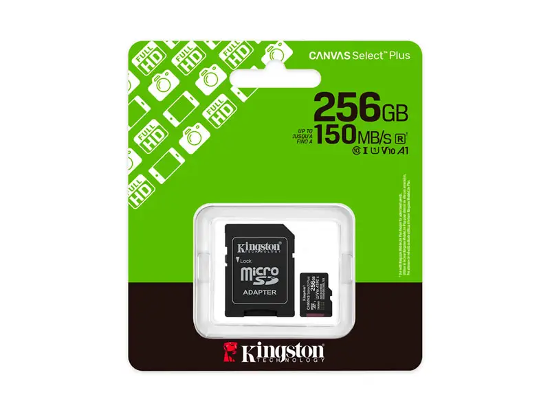 Tarjeta Kingston MicroSD Canvas Select Plus