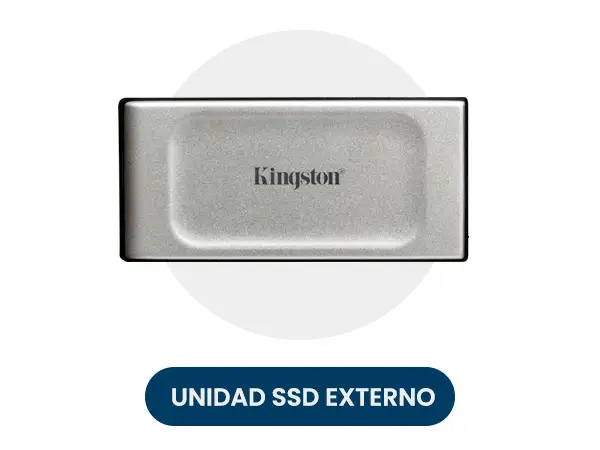 Unidad de Estado Sólido SSD Externo
