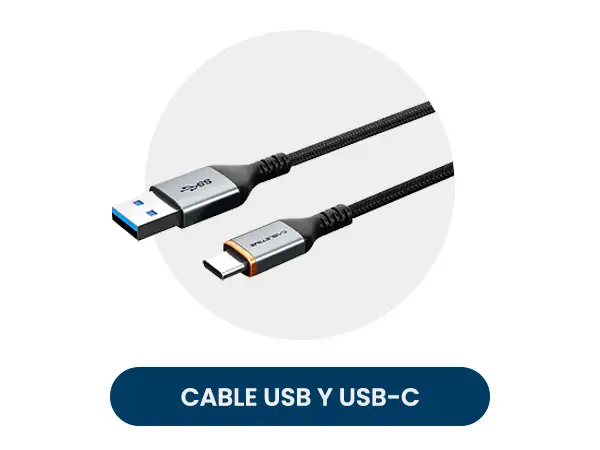 Cable USB y USB-C